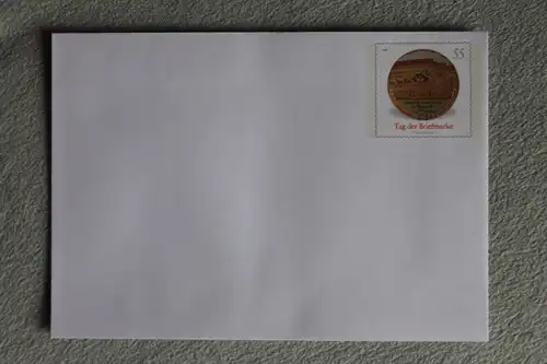 Umschlag mit Sonderwertstempel; USo 163; Tag der Briefmarke 2008
