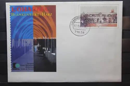 Umschlag mit Sonderwertstempel; USo 27; 1. OHABRIA 2001