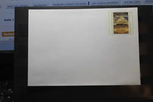 Umschlag mit Sonderwertstempel; USo 215; Tag der Briefmarke 2010