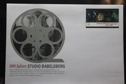 Umschlag mit Sonderwertstempel; USo 260, Studio Babelsberg, 2012