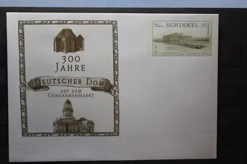 Umschlag mit Sonderwertstempel; USo 174, 300 Jahre Dt. Dom Berlin