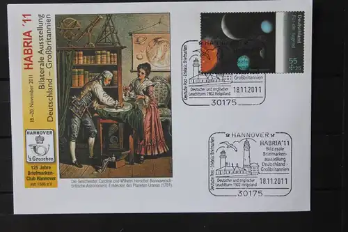 Umschlag mit Sonderwertstempel; USo 251, HABRIA 11; Hannover 2011