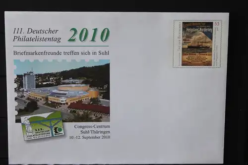 Umschlag mit Sonderwertstempel; USo 212, 111. Dt. Philatelistentag 2010