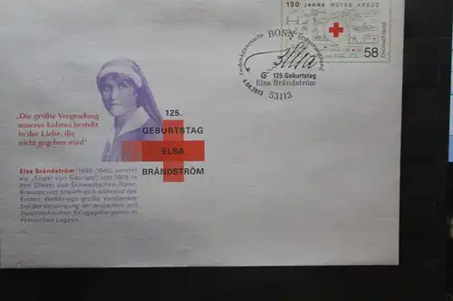 Umschlag mit Sonderwertstempel; USo 291; Elsa Brändström