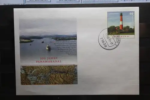 Umschlag mit Sonderwertstempel; USo 333; 100 Jahre Panama-Kanal