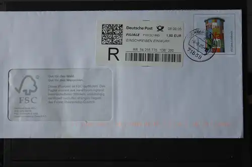 Umschlag mit Sonderwertstempel; USo 87B