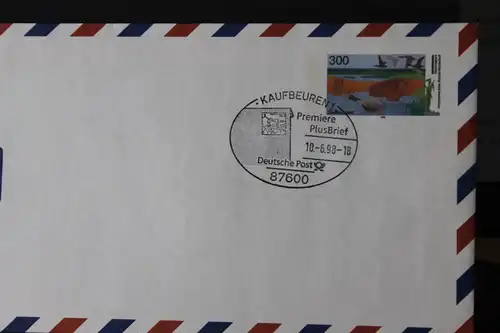 Umschlag mit Sonderwertstempel; USo 3