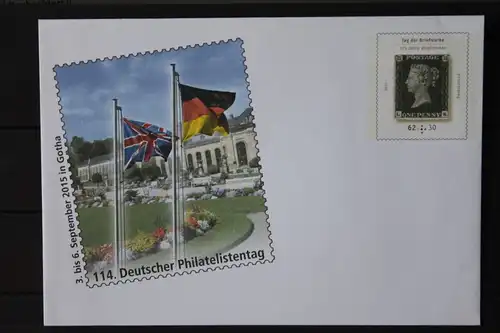 Umschlag mit Sonderwertstempel; USo 371; 114. Dt. Philatelistentag