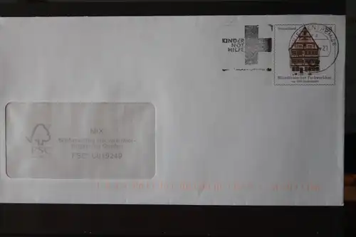 Umschlag mit Sonderwertstempel; USo 281