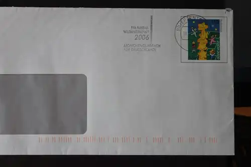 Umschlag mit Sonderwertstempel; USo 21