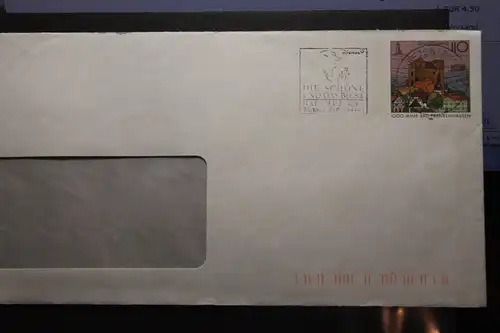 Umschlag mit Sonderwertstempel; USo 6y
