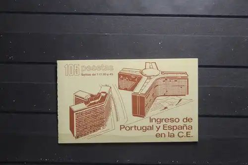 Spanien, Beitritt Portugals und Spaniens zur EG 1986, Markenheft