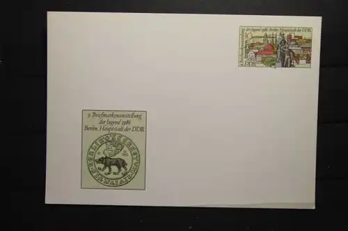 Briefmarkenausstellung der Jugend 1986 Berlin
