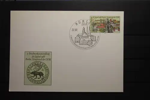 Briefmarkenausstellung der Jugend 1986 Berlin