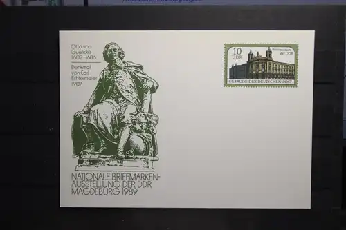 Nationale Briefmarkenausstellung Magdeburg 1989