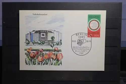 Philatelistische Weltausstellung  Bulgaria 89