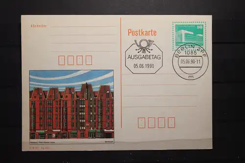 Bildpostkarte Bauwerke; Rostock