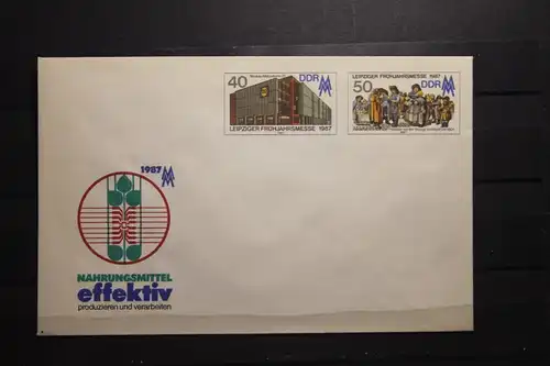 Umschlag mit Sonderwertstempel; U6, Leipziger Messe