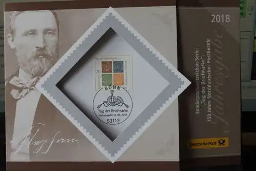 Jahresgabe 2018 der Deutschen Post; Tag der Briefmarke 2018