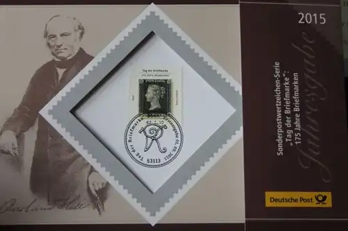 Jahresgabe 2015 der Deutsche Post; Sir Rowland Hill / Tag der Briefmarke