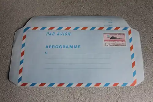 Aerogramm; Air France Concorde; 3,30 F. ungebraucht