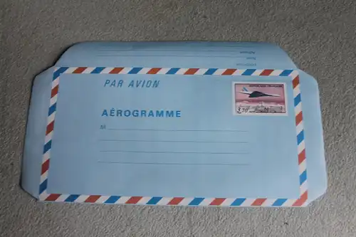 Aerogramm; Air France Concorde; 3,70 F. ungebraucht