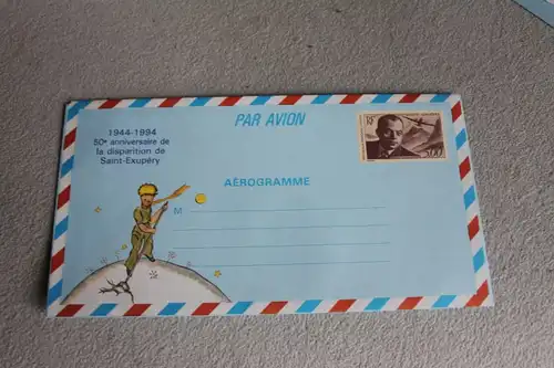 Aerogramm; 50 anniversaire de la disparition de Saint-Exupery