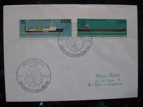 Brief DDR-Arktisforschung 1985