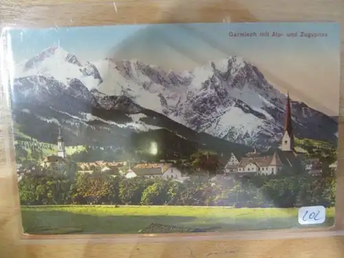 Garmisch-Partenkirchen mit Alp- u. Zugspitze