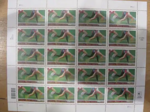 Kleinbogen mit 20 Marken Laufen Leichtathletik **