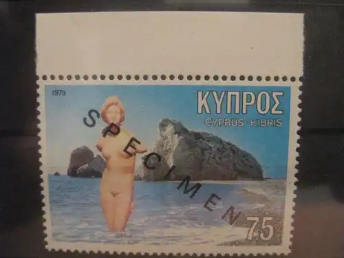 SPECIMEN Muster Mustermarke Zypern (gr.) Aphrodite und Venus