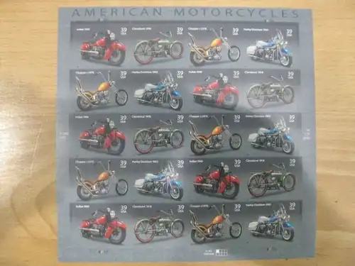 USA Kleinbogen 2006 ** ;American Motorcycles