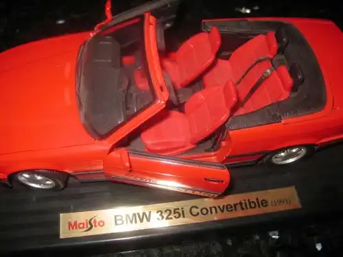 BMW 325i Convertible 1993 Maisto Maßstab 1:18 Limitid Edition - Special Edition