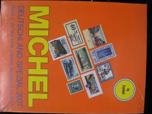 MICHEL Deutschland Spezial Band 2 (ab Mai 1945) Ausgabe 2007 Originalverpackt (eingeschweißt)