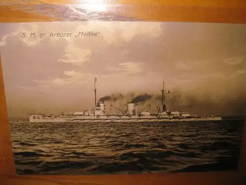 Kriegsschiff WK I S. M. Großer Kreuzer &quot;Moltke&quot;