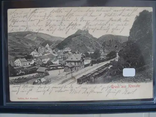 Altenahr mit Bahnhof