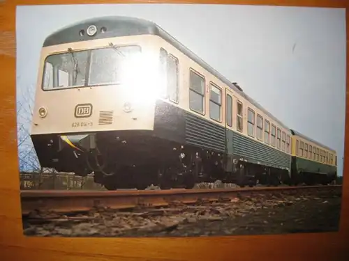 DB BR VT 628 Dieseltriebzug Rückseite Sonderstempel S-Bahn Ludwigsburg-Bietigheim