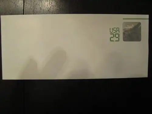 Hologramm-Ganzsachenbrief; Weltraum; USA