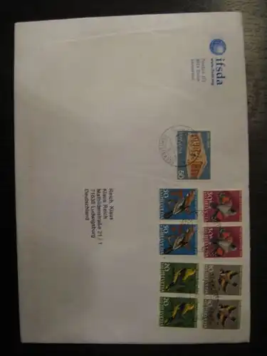 DIN A5 Bedarfsbrief des Intern. Briefmarkenhändlerverbandes aus der Schweiz mit 2 Serien Pro Juventu