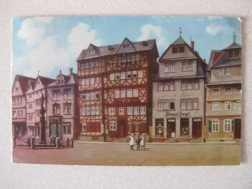 Butzbach Markt mit Brunnen