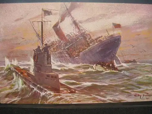 U-Boot - Kampf Kolonialkriegerdank - Karte