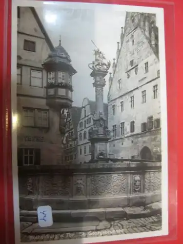 Rothenburg o. d. T. St. Georgsbrunnen