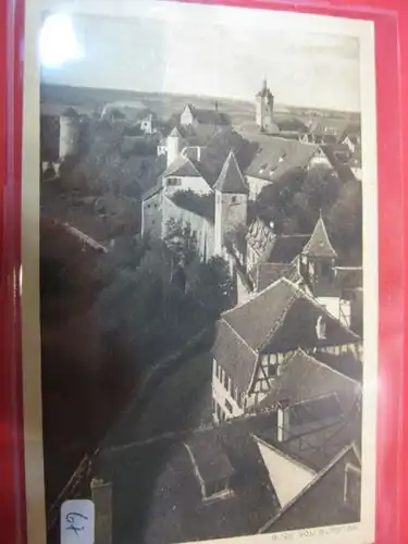 Rothenburg o. d. T. Blick vom Burgtor