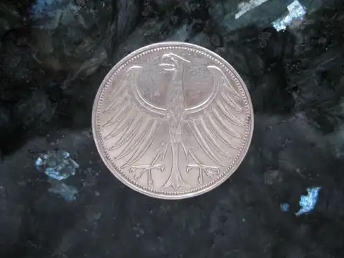 5 DM Münze 1958 G SS/VZ (siehe Scan)