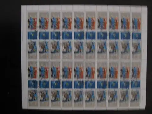 ZD-Bogen, ungefaltetet, DDR Mi.-Nr. 2609-10I,Ersttagssonderstempel