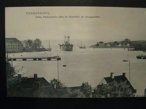 Sonderburg, Hafen, ca. 1915