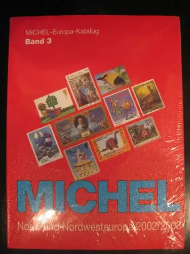 MICHEL Nord- u. Nordwesteuropa Band 3. 2002/03 Originalverpackt (eingeschweißt)