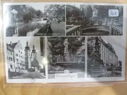 Mehrbildkarte Donaueschingen 1942