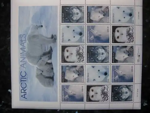 Kleinbogen Arctic Animals ** von 1999
