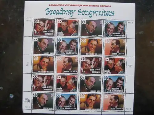 Kleinbogen Broadway Songwriters ** von 1999